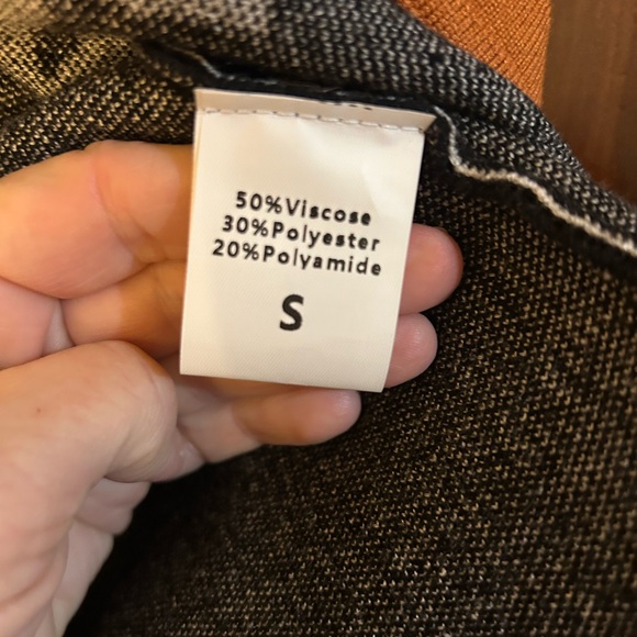 Boutique Brand no label Horse Bit Viscose Blend Horse Cardigan Size S #894 - Picture 5 of 5